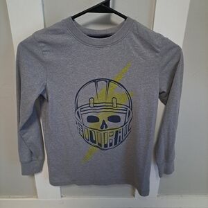 Cat & Jack Boys’ Long Sleeve Graphic Tee – Size Small (6/7)